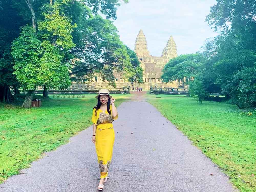 kinh nghiệm du lịch Angkor Wat 
