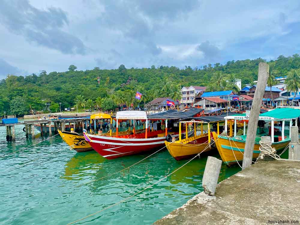 Bến thuyền đảo Koh Rong