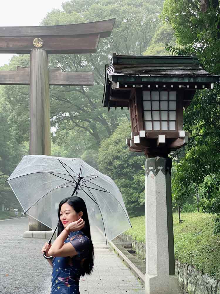 Đền Meiji Jingu công viên Yoyogi