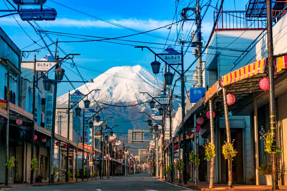 đi núi Phú Sĩ từ thành phố Tokyo